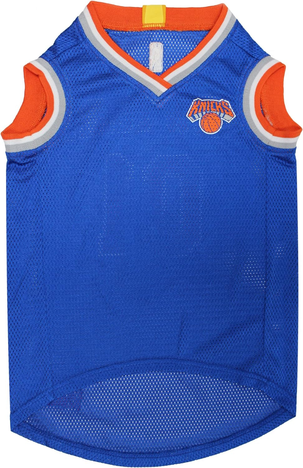 NBA NEW YORK KNICKS DOG Jersey, X-Small - Tank Top Basketball Pet Jersey