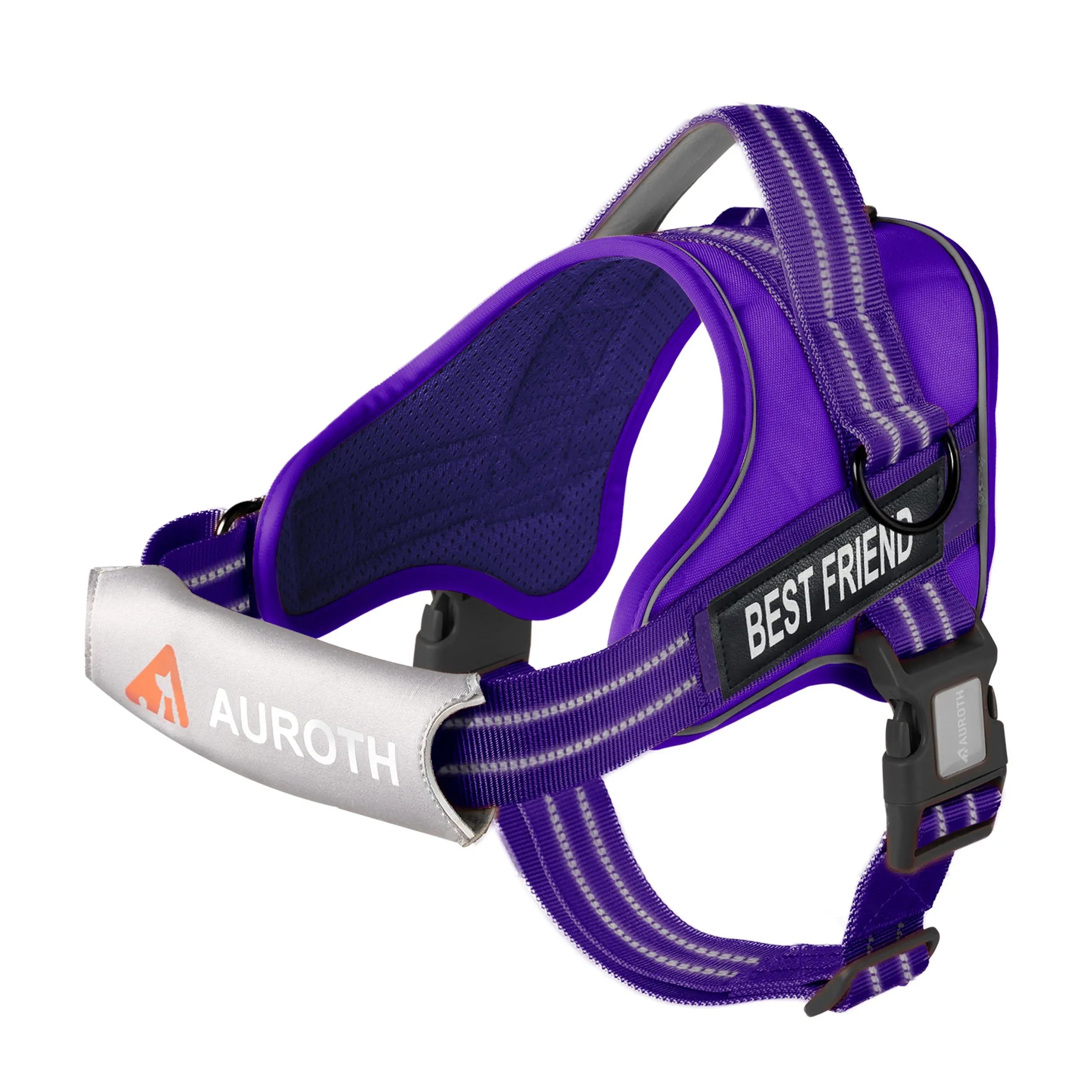 【#Dealsforyoudays】No Pull Dog Harness Straps, Safety Harnesses for Dogs – Soft Padded Service Vest, Reflective, Adjustable, Easy on & off – Ideal for Walking & Training, Fits Small, Medium & Large Dogs