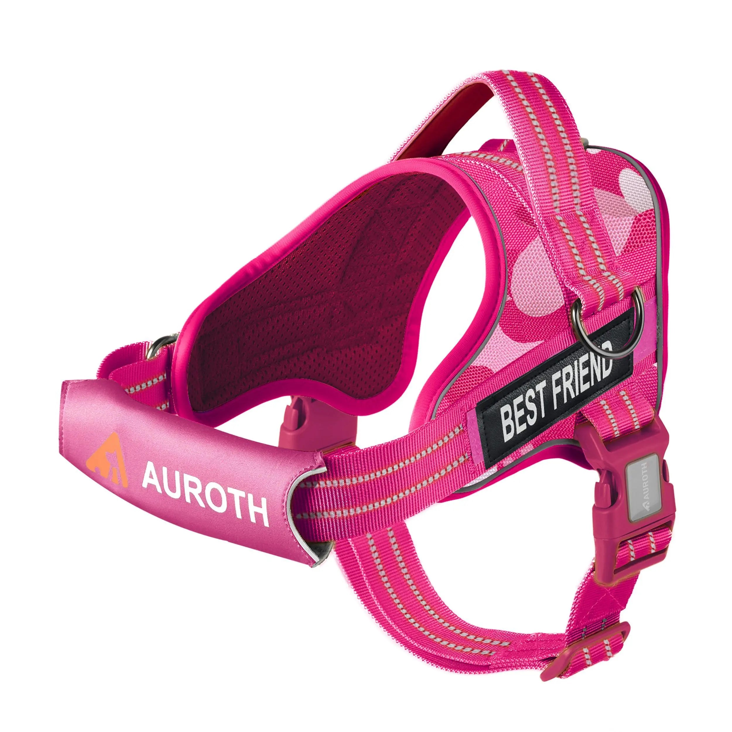 【#Dealsforyoudays】No Pull Dog Harness Straps, Safety Harnesses for Dogs – Soft Padded Service Vest, Reflective, Adjustable, Easy on & off – Ideal for Walking & Training, Fits Small, Medium & Large Dogs