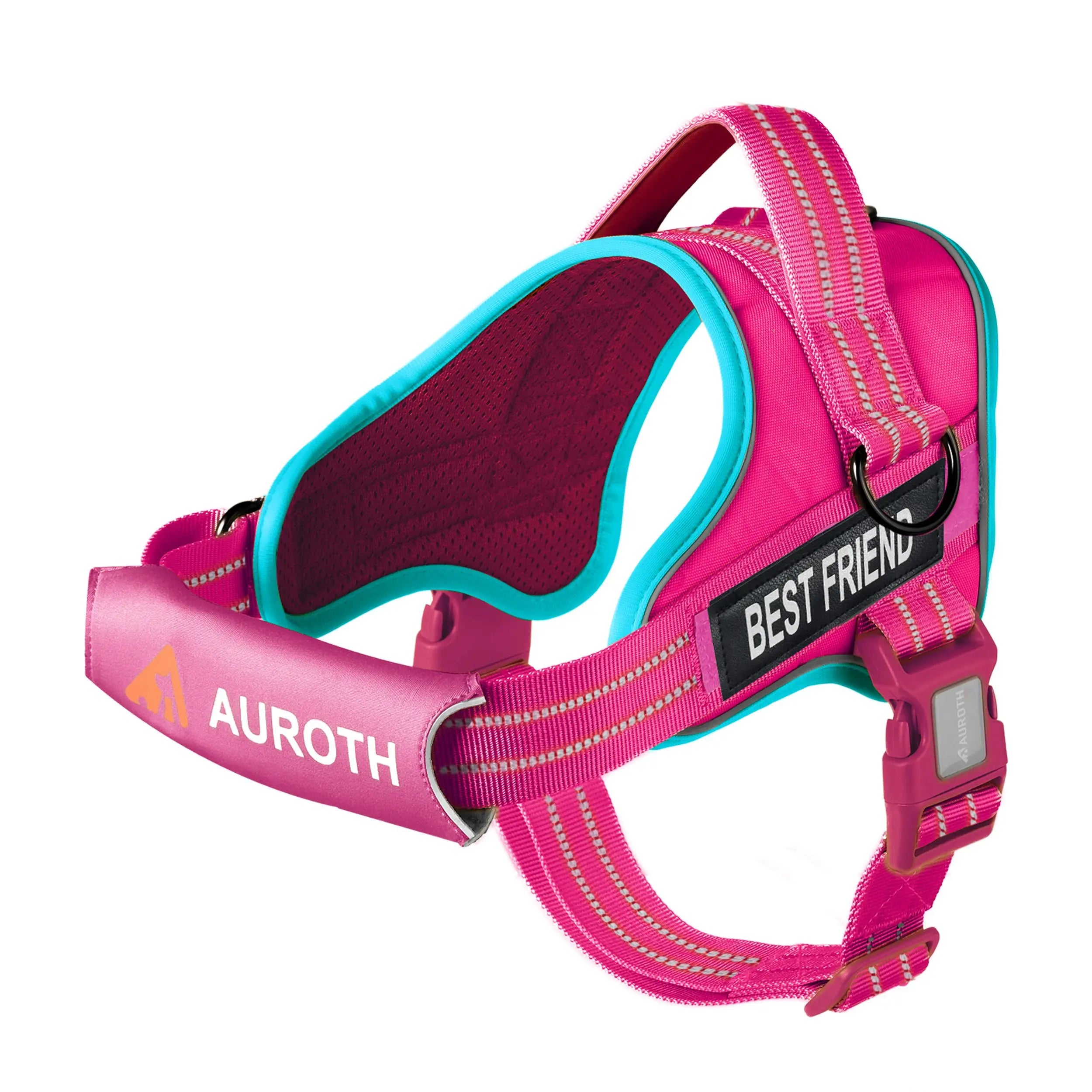 【#Dealsforyoudays】No Pull Dog Harness Straps, Safety Harnesses for Dogs – Soft Padded Service Vest, Reflective, Adjustable, Easy on & off – Ideal for Walking & Training, Fits Small, Medium & Large Dogs