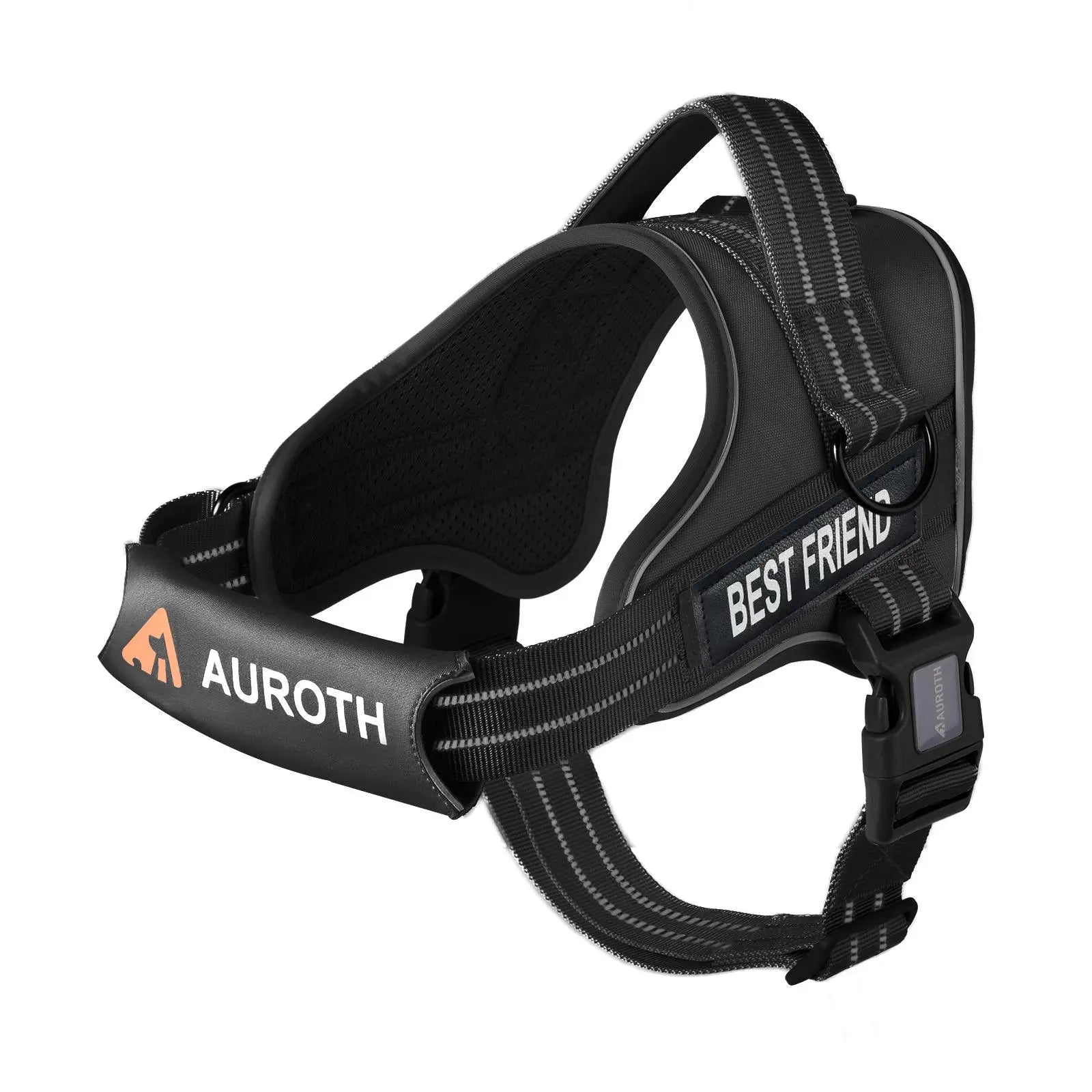 【#Dealsforyoudays】No Pull Dog Harness Straps, Safety Harnesses for Dogs – Soft Padded Service Vest, Reflective, Adjustable, Easy on & off – Ideal for Walking & Training, Fits Small, Medium & Large Dogs