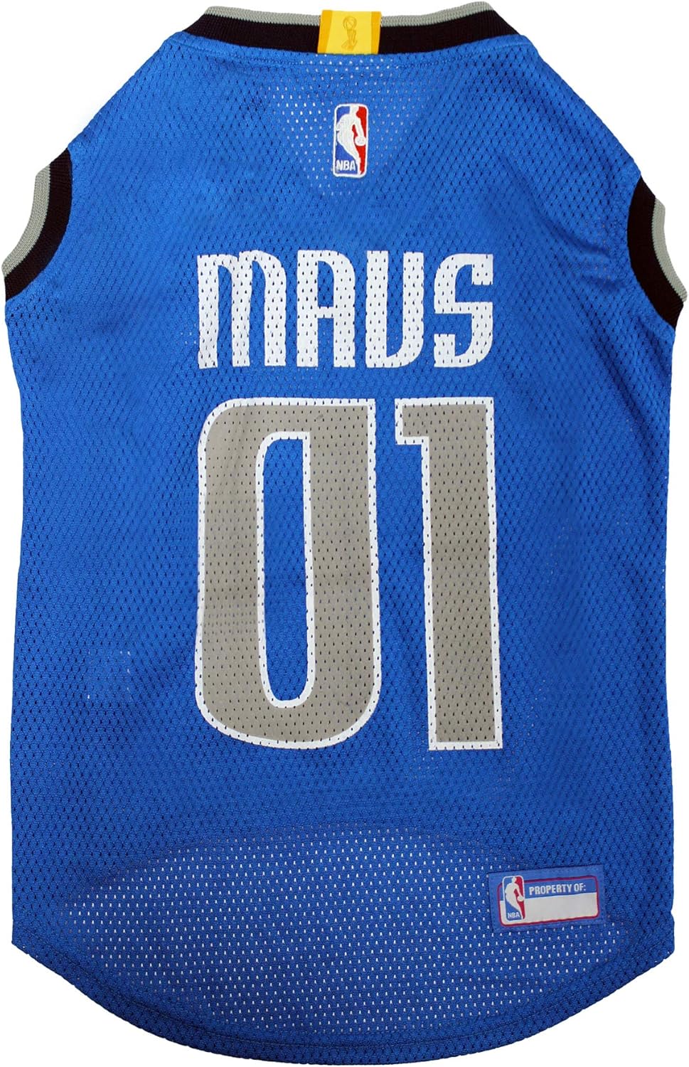 NBA DALLAS MAVERICKS DOG Jersey, X-Small - Tank Top Basketball Pet Jersey