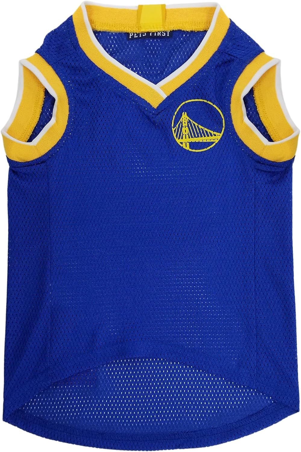 NBA GOLDEN STATE WARRIORS DOG Jersey, X-Small - Tank Top Basketball Pet Jersey