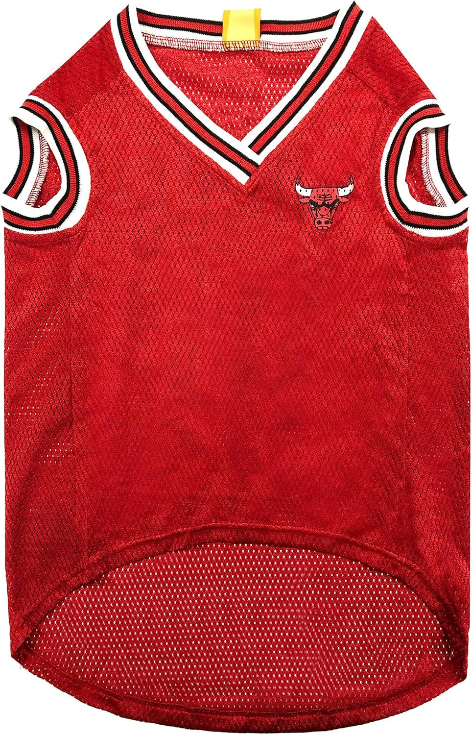 NBA CHICAGO BULLS DOG Jersey, X-Small - Tank Top Basketball Pet Jersey