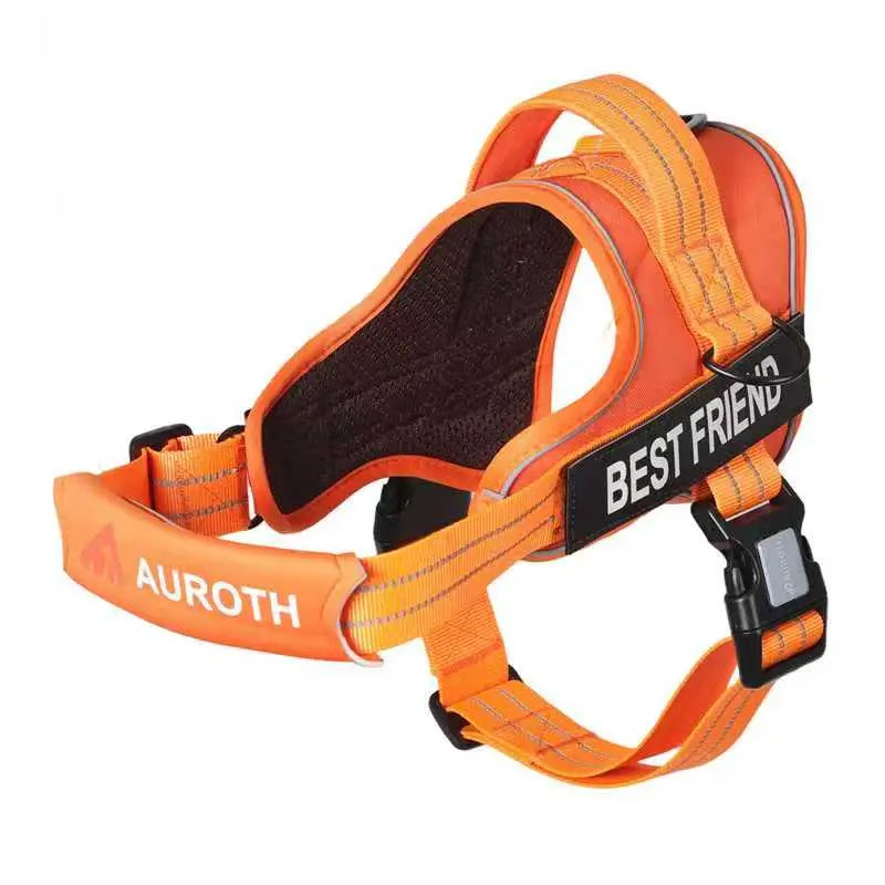 【#Dealsforyoudays】No Pull Dog Harness Straps, Safety Harnesses for Dogs – Soft Padded Service Vest, Reflective, Adjustable, Easy on & off – Ideal for Walking & Training, Fits Small, Medium & Large Dogs